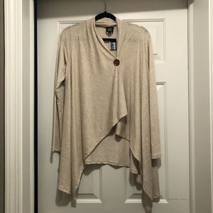 Bobeau Button Sweater • Size M